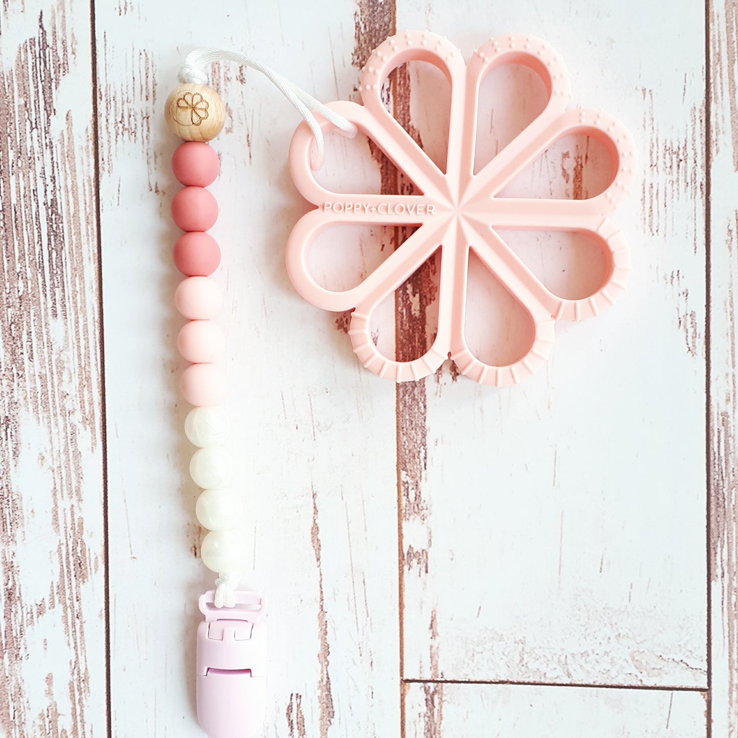 Soft Pink Flower - Poppy + Clover